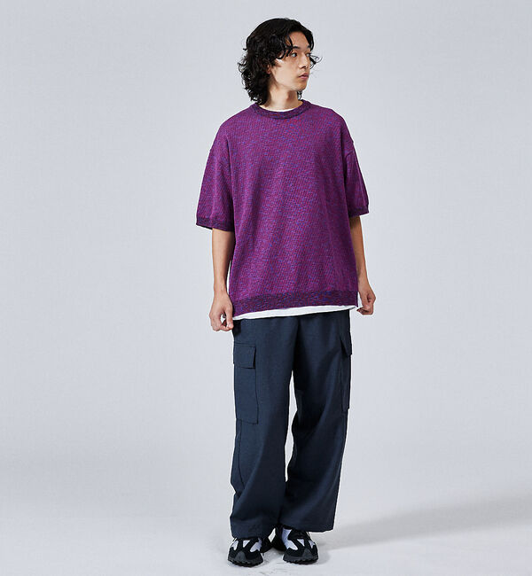 ABAHOUSE「【セットアップ対応】リネンライク カーゴパンツ / ワイドパンツ」|その他|