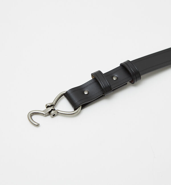 ABAHOUSE「Leather Hook Belt /ピックベルト/ユニセックス」|ベルト|