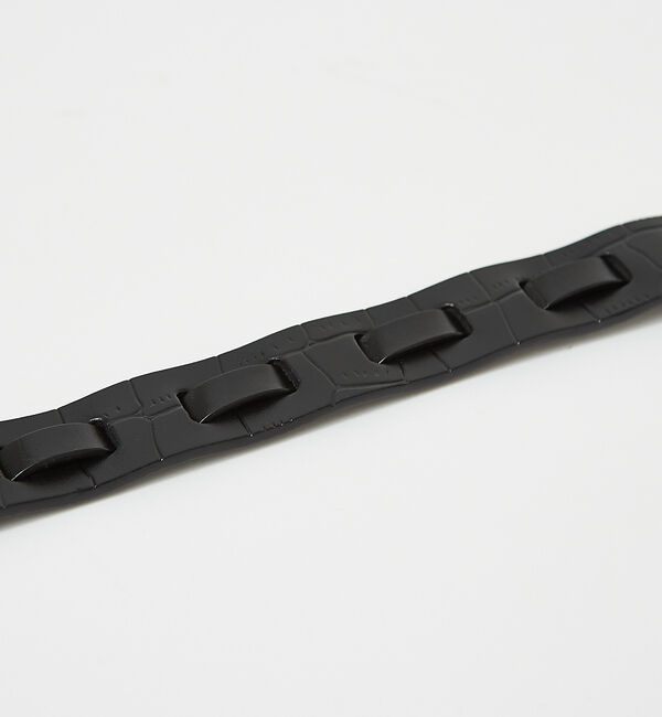 ABAHOUSE「Leather Hook Belt /ピックベルト/ユニセックス」|ベルト|