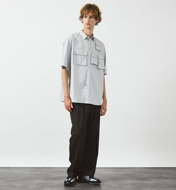 ABAHOUSE「ドレープ ウール インタック スラックス / ワイドストレート」|その他|