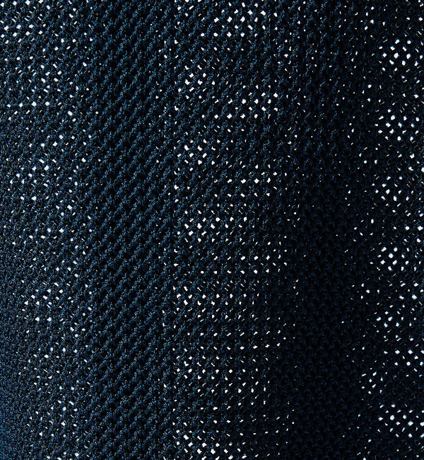 ABAHOUSE「スキッパー メッシュニット ポロシャツ」|ポロシャツ|