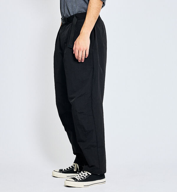 ABAHOUSE「【セットアップ対応】TUCK＆DARTS ワッシャーナイロン ワイドテーパードパ」|その他|