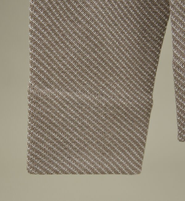 ABAHOUSE「バイアスジャガード 1ボタン カーディガン」|カーディガン|