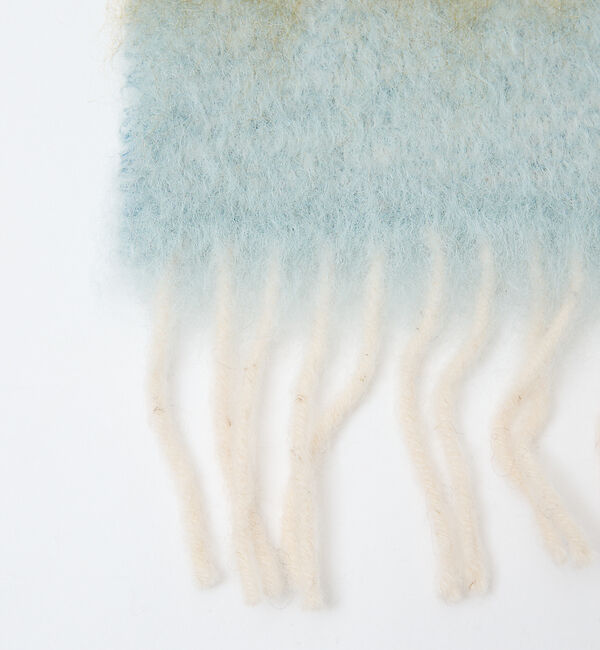 ABAHOUSE「【MANTAS EZCARAY】モヘアマフラー / FOULAND」|マフラー|