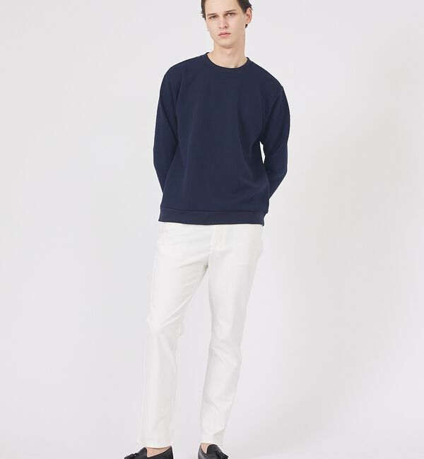 ABAHOUSE「【ソフトタッチ】クレイジージャガード プルオーバー」|スウェット・ジャージ|