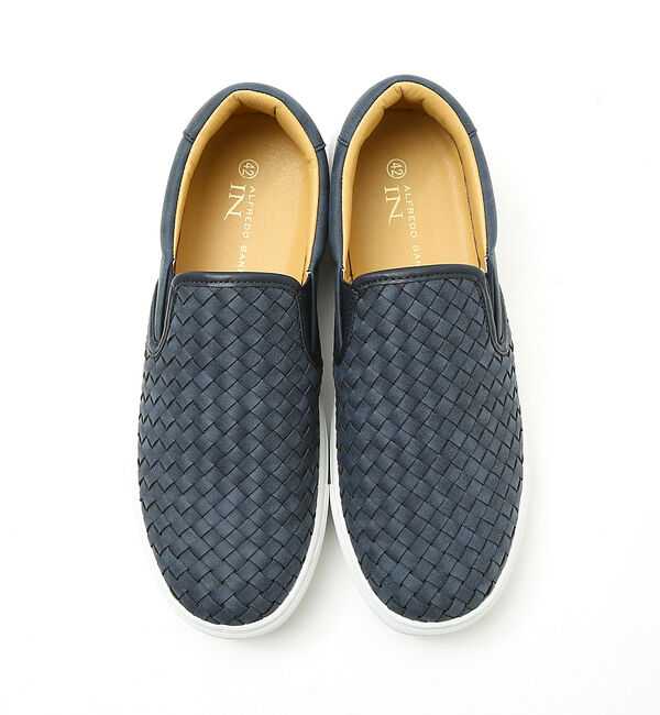 alfredoBANNISTER「【一部店舗＋WEB限定】シャークソール クッション メッシュ スリッポン」|スニーカー|