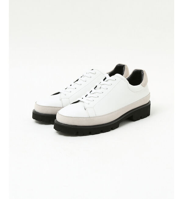 alfredoBANNISTER「【定番】軽量 タンクソール レザースニーカー」|スニーカー|