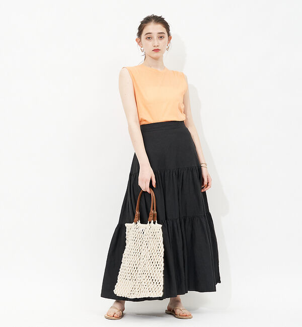 Rouge vif「ナチュラルダイノースリーブカットソー」|Tシャツ・カットソー|