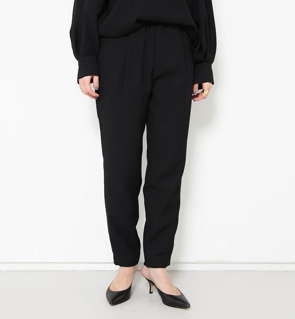 Rouge vif「【セットアップ対応】イージーテーパードパンツ」|その他|ブラック