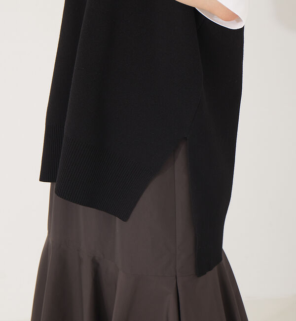 Rouge vif「【セットアップ対応】ニットロングベスト」|ベスト・ジレ|