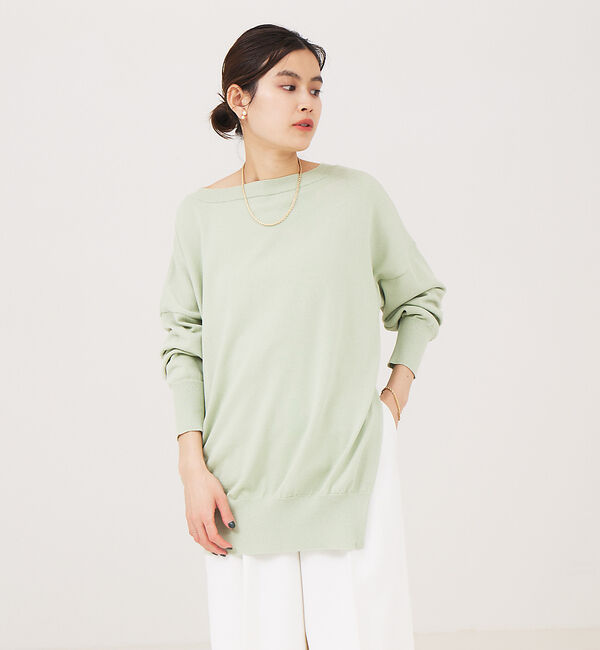 Rouge vif「サイドスリットニットPO」|ニット・セーター|