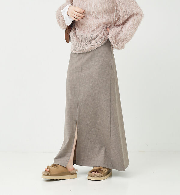 Rouge vif「フレアロングスリットスカート」|スカート|