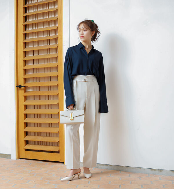 Rouge vif「レーヨンとろみシャツ」|シャツ・ブラウス|