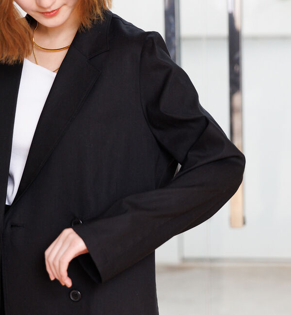 Rouge vif「麻混ライトダブルジャケット」|その他|