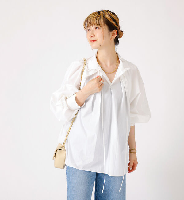 Rouge vif「ハイネックリボンブラウス」|シャツ・ブラウス|