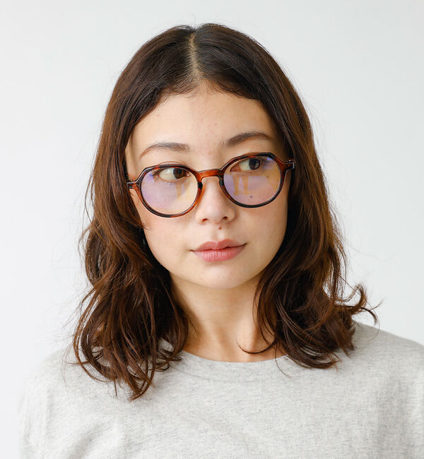 Rouge vif「【LE FOON / ルフォーン】クラウンパントダテメガネ / ブルーライトカッ」|メガネ|