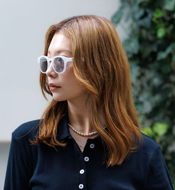 Rouge vif「【IZIPIZI/イジピジ】サングラス/SUN/Old Leather/Moon」|メガネ|