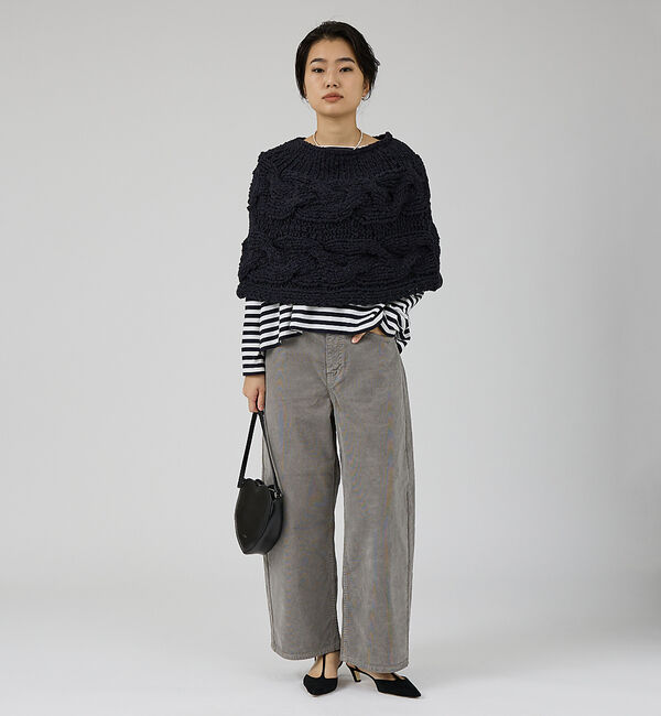 Rouge vif「【RED CARD/レッドカード】Oregon クロップド丈バルーンコーディロイ」|その他|