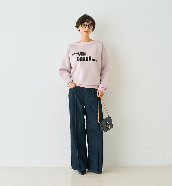 Rouge vif「ノエルロゴニットプルオーバー」|ニット・セーター|