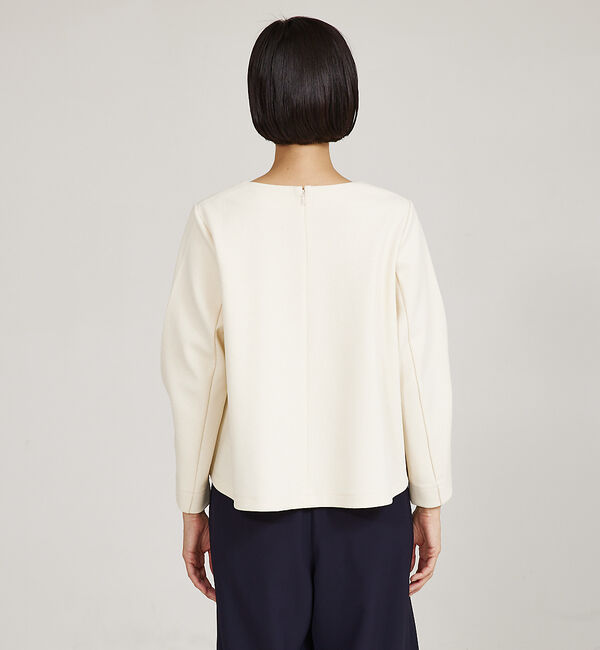 qualite「タックスリーブプルオーバー」|Tシャツ・カットソー|