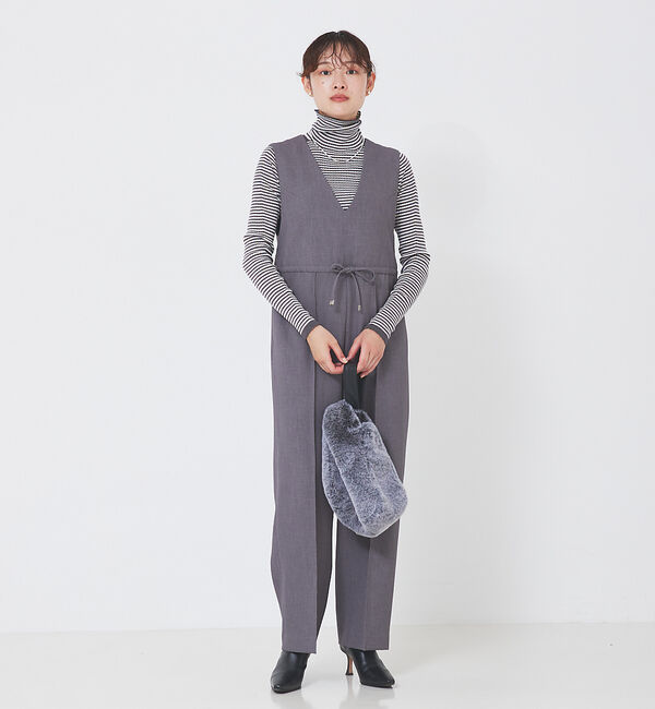 qualite「ダブルクロスドロストオールインワン」|その他|