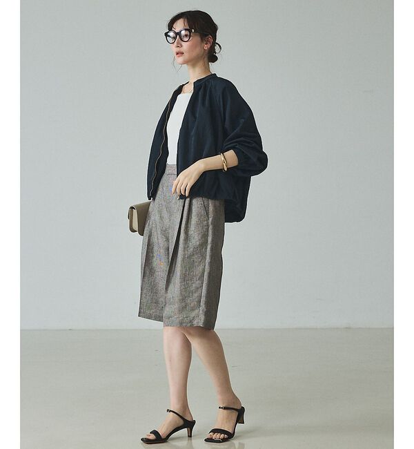 qualite「【世界が認めた鯖江製】UVカットクリアボストンメガネ」|メガネ|