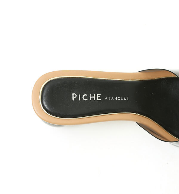 AU BANNISTER「クリアヒールミュール」|サンダル|