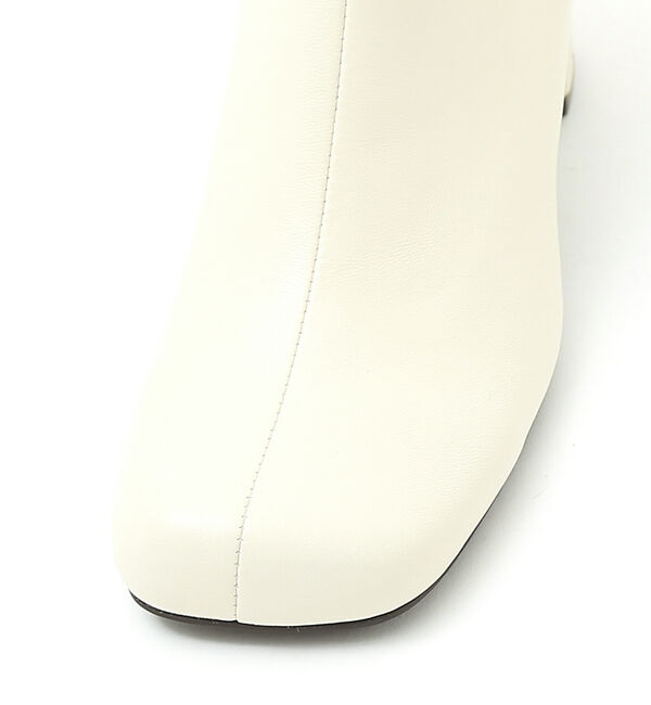 AU BANNISTER「【スノーソール】ボリュームトゥショートブーツ」|ショートブーツ|