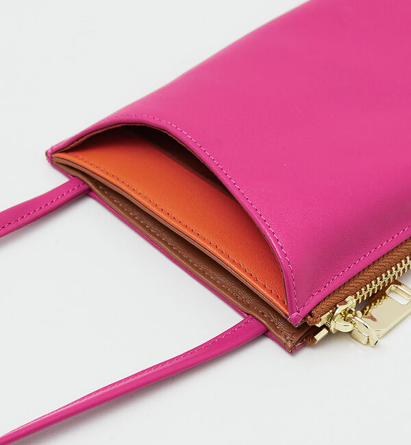 LOWELL things「【LEE掲載】Reles/レザーマルチスマホミニショルダー」|モバイルケース|