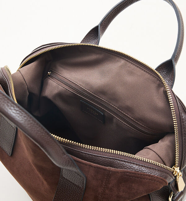 LOWELL things「Velu / 2WAYスエードボストンバッグ」|ボストンバッグ|