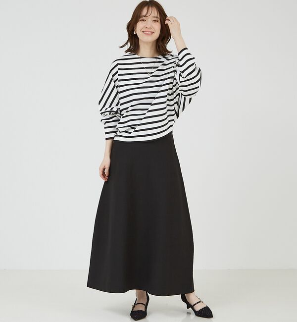 abahouse mavie「ライトダンボールドルマンプルオーバー」|スウェット・ジャージ|