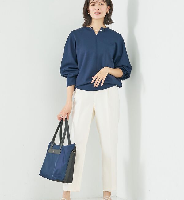 abahouse mavie「ライトダンボールドルマンプルオーバー」|スウェット・ジャージ|