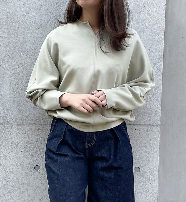 abahouse mavie「ライトダンボールドルマンプルオーバー」|スウェット・ジャージ|