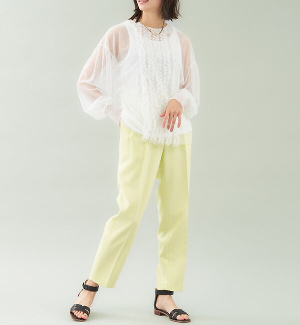 abahouse mavie「NEW！【感嘆】スッキリテーパードパンツ」|その他|