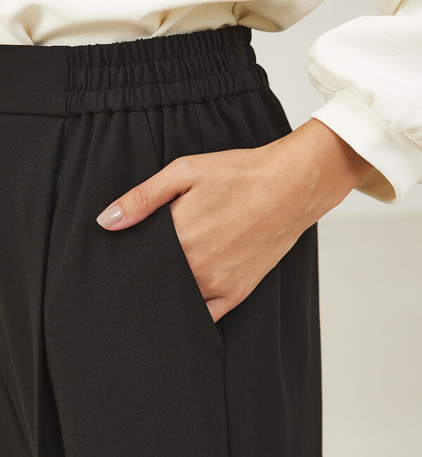 abahouse mavie「【エニデイカセット】タックテーパードパンツ」|スラックス|