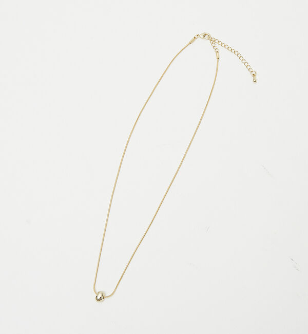 abahouse mavie「ドロップチェーンネックレス」|ネックレス|