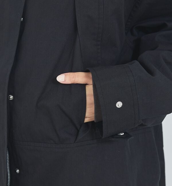 abahouse mavie「【春アウター】フーデッドブルゾン」|ブルゾン・スタジャン|