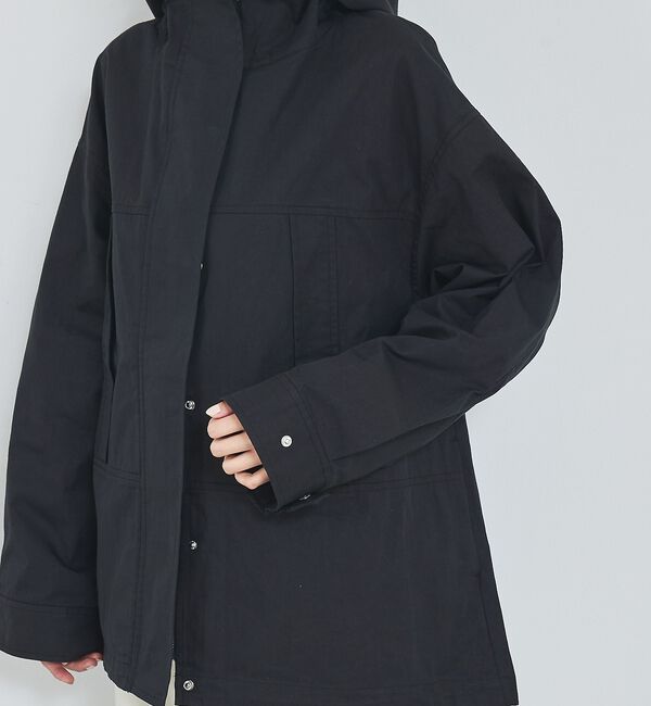 abahouse mavie「【春アウター】フーデッドブルゾン」|ブルゾン・スタジャン|