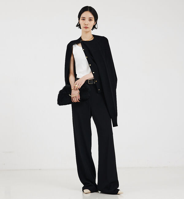 The Store by C' 「【CARUS】GOLD RING FUR BAG／ゴールドリングファーバッグ」|ハンドバッグ|