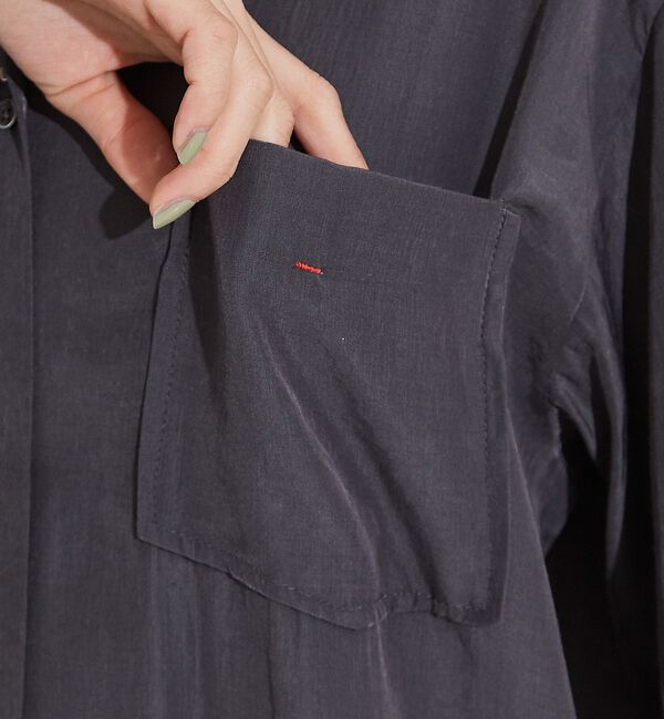 NOMINE「【セットアップ対応】ヴィンテージサテン 開襟 シャツ」|シャツ・ブラウス|