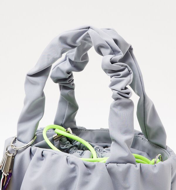 NOMINE「【cheek】pokkori kincyaku2way 2WAY 巾着 ミニトー」|トートバッグ|