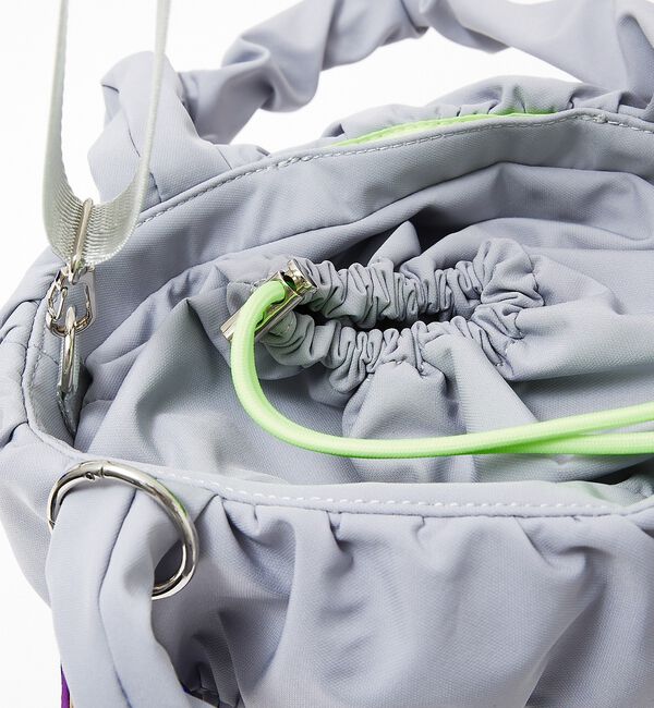 NOMINE「【cheek】pokkori kincyaku2way 2WAY 巾着 ミニトー」|トートバッグ|