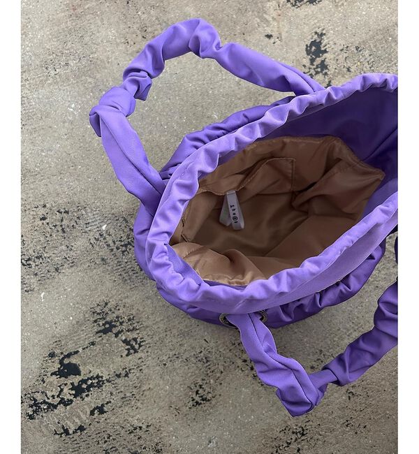 NOMINE「【cheek】pokkori kincyaku2way 2WAY 巾着 ミニトー」|トートバッグ|