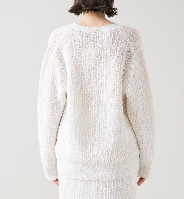 TIARA「ツイードライクカーディガン」|カーディガン|