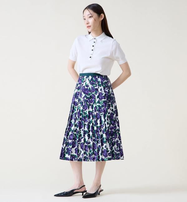 TIARA「ポロニットプルオーバー」|ニット・セーター|