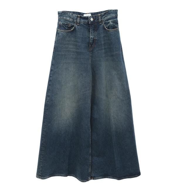 A_「【HAIKURE/ハイクル】BIG BETHANY INTENSE BLUE ASIAN FITワイドシルエットデニムパンツ」|デニム|