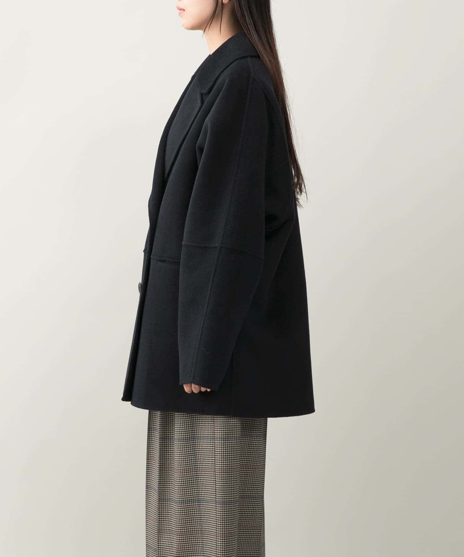 URBAN RESEARCH ROSSO「『一部別注カラー』YENN　DOUBLE FACE PEA COAT」|ピーコート|
