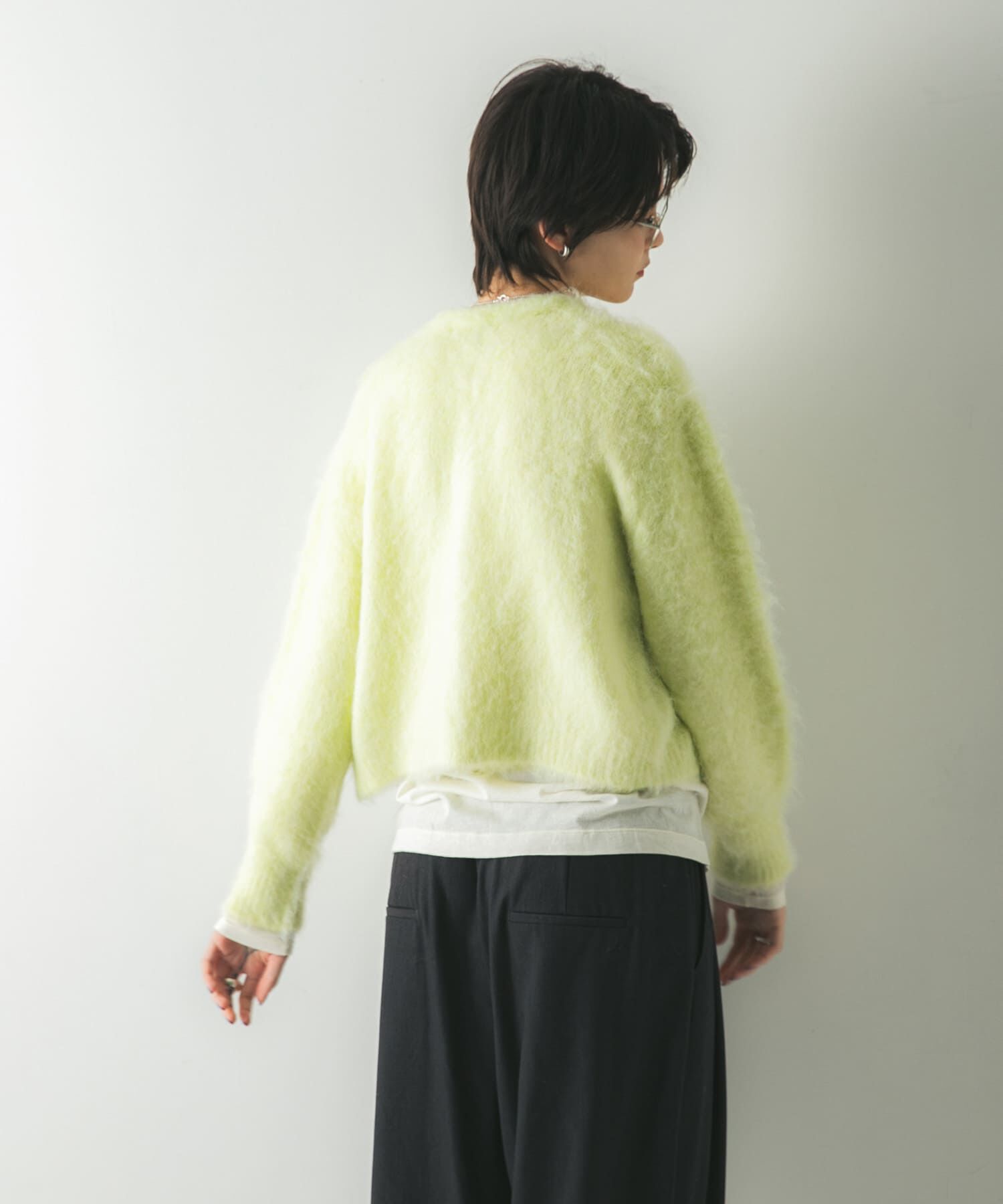 URBAN RESEARCH「ブラッシュシャギーニットカーディガン」|カーディガン|