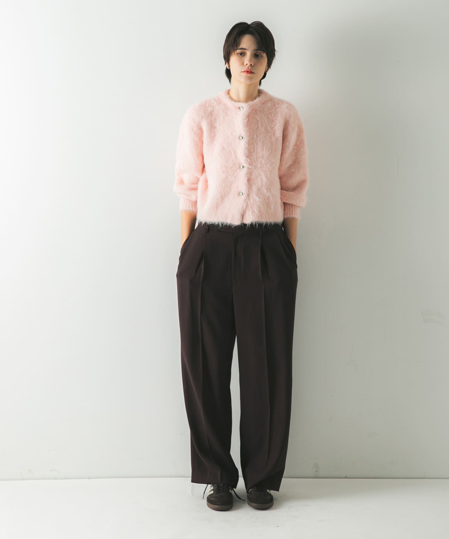 URBAN RESEARCH「ブラッシュシャギーニットカーディガン」|カーディガン|