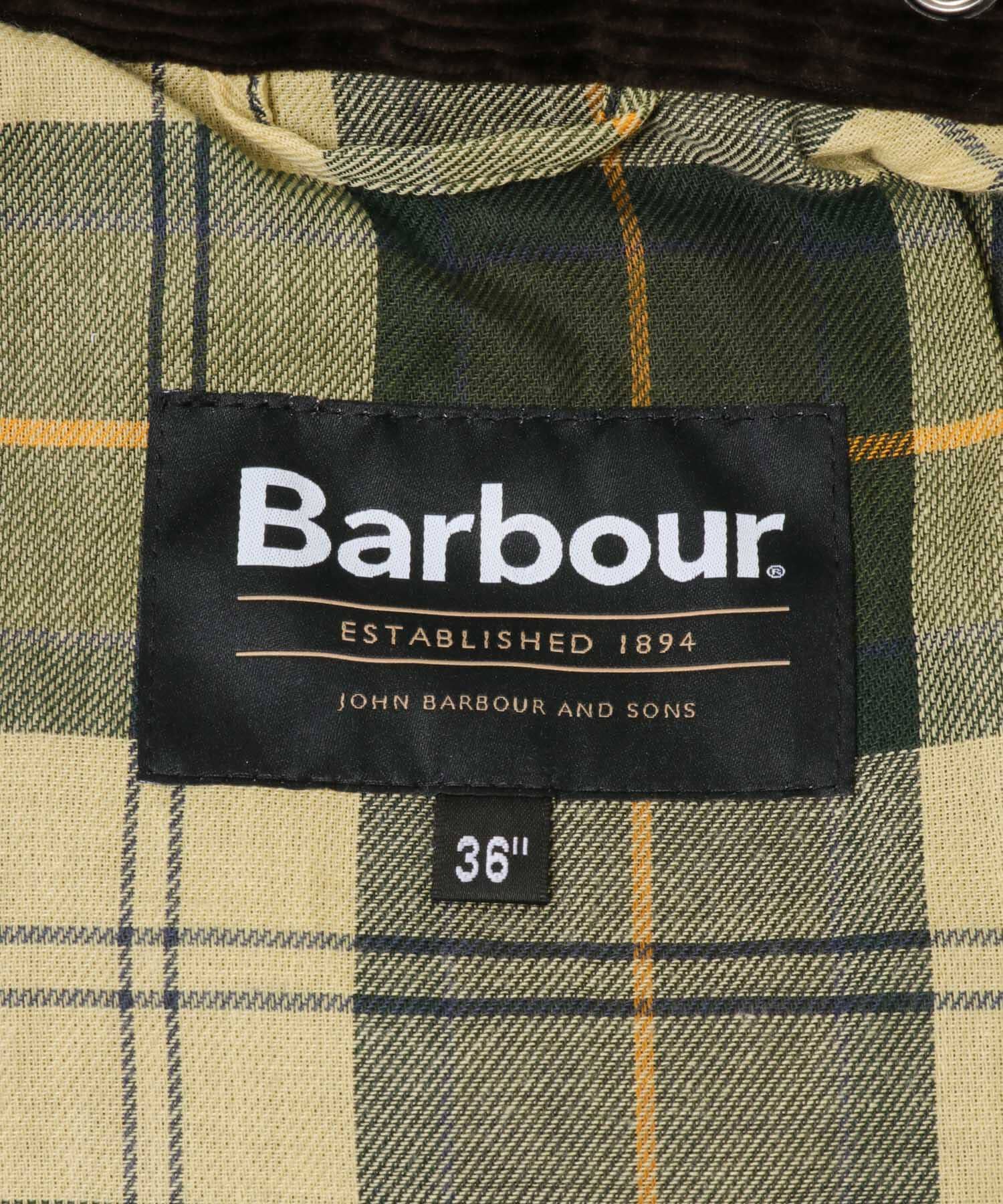 URBAN RESEARCH「Barbour　OS TRANSPORT WAX JACKET」|ノーカラーコート|